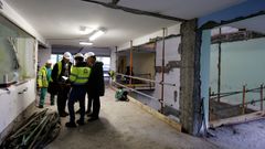 Interior del antiguo conserrvatorio de Pontevedra, que se convertir� en Laboratorio da Creatividade