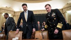 James Comey y Michael Rogers