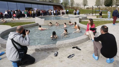 Este martes se inauguraron las Caldas do Mio en Lugo