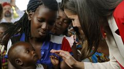 Letizia Ortiz, de viaje en Mozambique