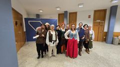 As Muieiras do Vento lograron llenal el auditorio del Centro Cvico de Caranza.