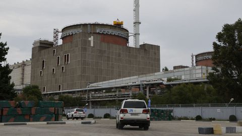 La central nuclear de Zaporiyia.