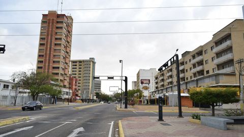 El helic�ptero sufri� el accidente en la ciudad de Maracaibo