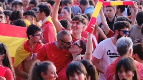 Final de la Eurocopa de f�tbol en Gij�n