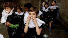 �Disc�pulos � de El Greco recorren Pontevedra