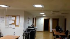 Lluvias torrenciales... dentro del juzgado de guardia