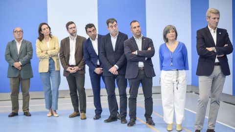 Visita de Alfonso Rueda a la ampliaci�n del IES Aquis Celenis de Caldas de Reis 