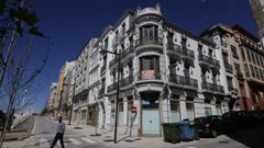 En la imagen, Casa Borr�s, un edificio atribuido a Rodolfo Ucha y levantado en el a�o 1920