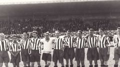 Plantilla del Sporting en el Molin�n. 1928. Mus�u del Pueblu d'Asturies