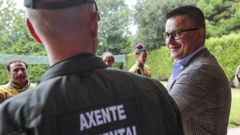 El conselleiro de Medio Rural, Jos� Gonz�lez, hace unas semanas en la presentaci�n de la Operaci�n Centinela de este a�o