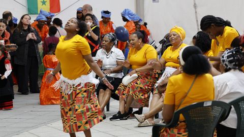 El Encontro Multicultural de este viernes congreg� un gran ambiente.