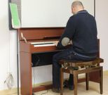 El piano se instal� para uso p�blico en la Mediateca do Grilo