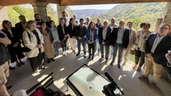 La reuni�n se celebr� en el Parador de Santo Estevo.