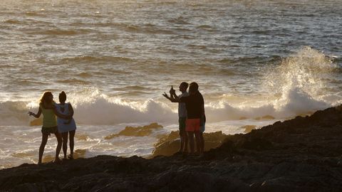 Las playas de Porto do Son, como la de As Furnas, tienen mucho tirn en las redes sociales