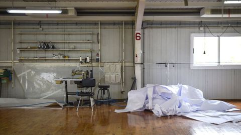 Las instalaciones que quedarn desiertas en cuanto se entreguen las cartas de despido. 