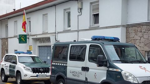 Imagen de archivo del cuartel de la Guardia Civil de Carballo.