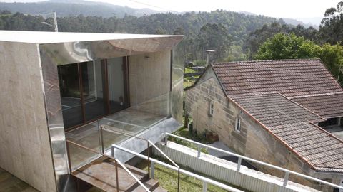 Nuevo local social en Cacheiro, en la parroquia pontevedresa de A Canicouva