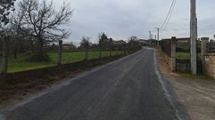Obras de mejora en carreteras de O Pereiro de Aguiar