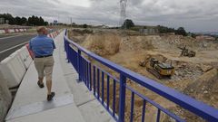OBRAS DE CONSTRUCCION DE LA TERCERA RONDA, ENLACE  A ZAPATEIRA.
