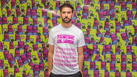Iv�n Pati�o estuvo presente en la gala de clausura del festival Fancine de Lemos