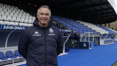 Miguel Figueira, adestrador do D�por Xuvenil