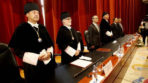 Inicio del curso universitario en Galicia