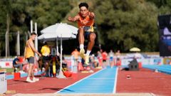 Bruno Castro, en la final del Campeonato de Europa sub-18