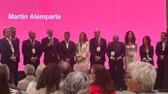 Mart�n Alemparte, director de Agacal, particip� en la inauguraci�n de la feria