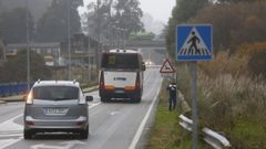 La PO-546, conocida como carretera vieja de Mar�n, enlaza Pontevedra con esta localidad