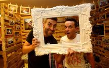 Los novios podr�n ganar una cena con el photocall. 
