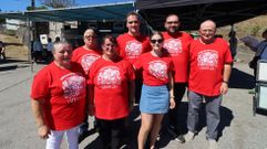 Los integrantes de la comisi�n organizadora de las fiestas