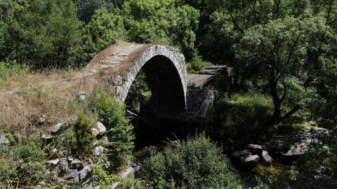 El río Avia, en Pazos de Arenteiro (Boborás).