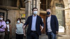 Gonzalo Caballero, con Rafael Rodr�guez Villarino