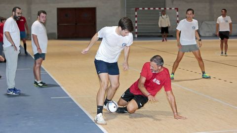 PARTIDO DE FUTBOL ENTRE EL PP Y EL PSOE DE PONTEVEDRA