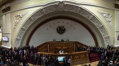 Vista general de la Asamblea Nacional venezolana
