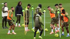 El Celta inici� la semana del partido contra el Rayo con la enfemer�a vac�a.