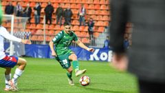 Berardozzi fue una de las novedades del once verde, por el sancionado �lvaro Ram�n