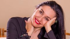 Mayte Rodr�guez, natural de la parroquia de Pi�o, vive y trabaja en Madrid