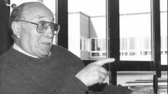 Una foto de Manuel Vilaboa tomada cuando se jubil� como jefe de zona de la confederaci�n hidrogr�fica