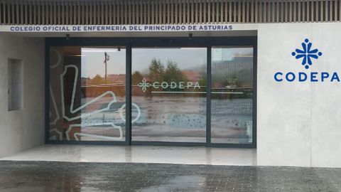 Sede del CODEPA, el Colegio oficial de enfermer�a del Principado de Asturias