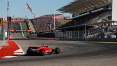 Carrera al Sprint del GP de EEUU 2023 de F1 en Austin.Carlos Sainz durante la carrera al Sprint del GP de EEUU 2023 de F1 en Austin