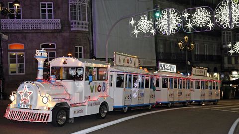 Imagen de uno de los trenes de Nadal de Vigo