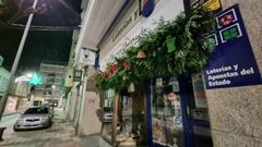 Vista de la administraci�n de loter�a de Sarria