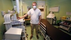 Juan Turnes es coordinador de hospitalizaci�n covid, adem�s de jefe de servicio de digestivo del Chop