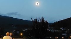 Eclipse total desde Viveiro