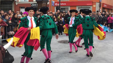 Desfile de Carnaval en Ribadeo.