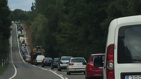 Acceso a la ciudad desde la N-634