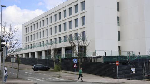 Vista exterior del nuevo edificio de O Bertn, en una foto de archivo.