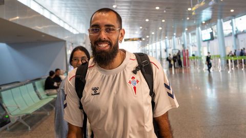 El futbolista del Celta Borja Iglesias.