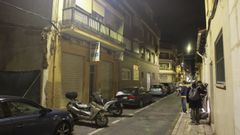 Lugar donde viva la mujer asesinada en Alicante